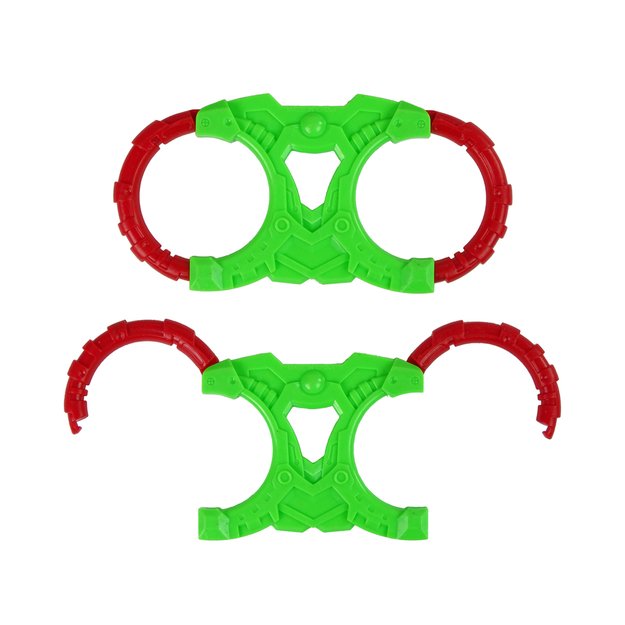 Space Warrior Set Laser Gun Lightsaber Handcuffs Disc Thrower