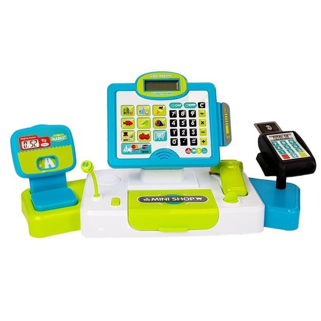 Cash register touch scale card reader 1
