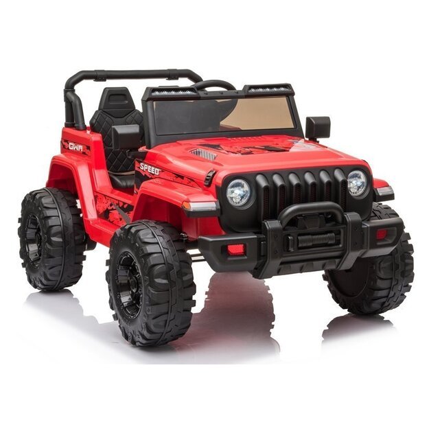 Elektrinis pasivažinėjimo automobilis CH9956 Raudona