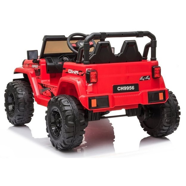 Elektrinis pasivažinėjimo automobilis CH9956 Raudona 8
