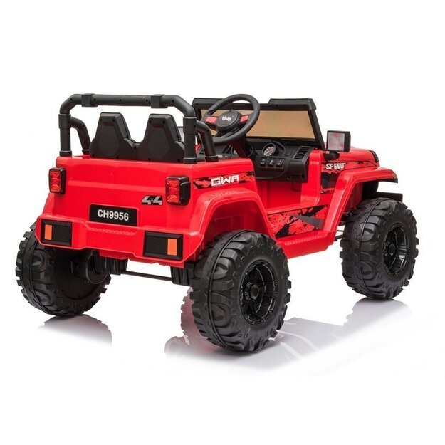 Elektrinis pasivažinėjimo automobilis CH9956 Raudona 4