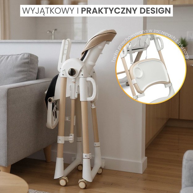 FEEDING CHAIR NESTO BEIGE 26