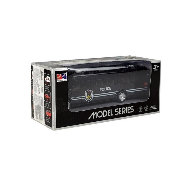 JUODAS POLICIJOS AUTOBUSAS SU SIRENOS GARSU 3