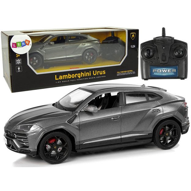 Car R/C 1:24 Lamborghini Urus Black 2.4 G Lights