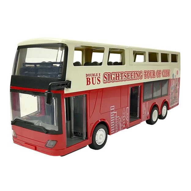 Remotely Controlled Double Decker Bus R/C 2.4G 1:18 2