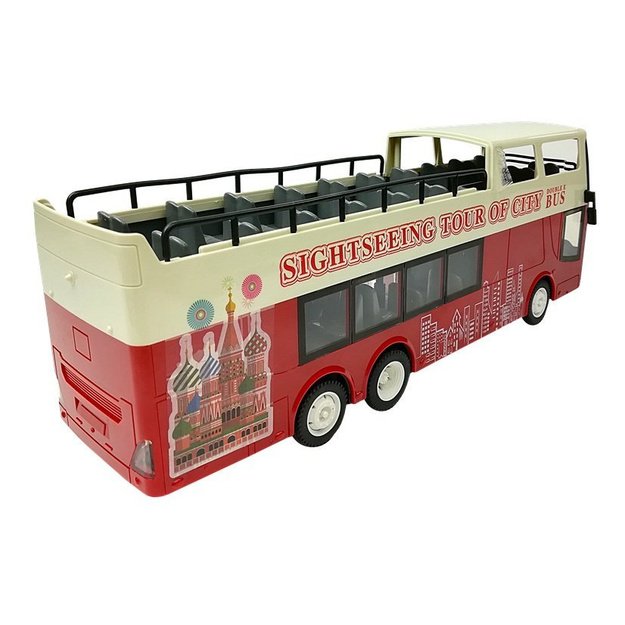 Remotely Controlled Double Decker Bus R/C 2.4G 1:18 5