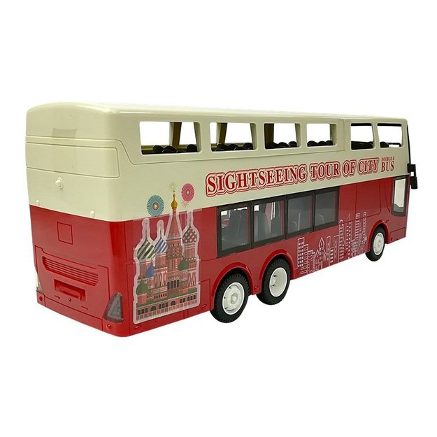Remotely Controlled Double Decker Bus R/C 2.4G 1:18 6