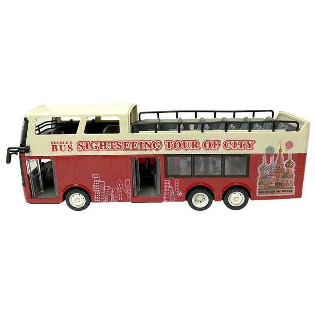 Remotely Controlled Double Decker Bus R/C 2.4G 1:18 3