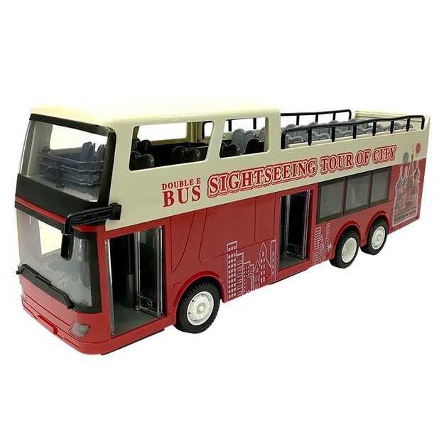 Remotely Controlled Double Decker Bus R/C 2.4G 1:18 1