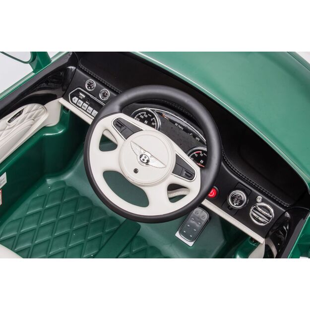 Akumuliatoriaus automobilis "Bentley Mulsanne Green 2