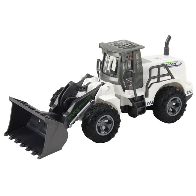 Remote Controlled Construction Excavator RC Lights White 1:30 1