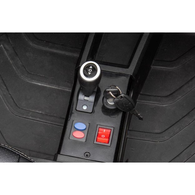 Elektrinis pasivažinėjimo bagis A033 4x4 24V baltos spalvos 6