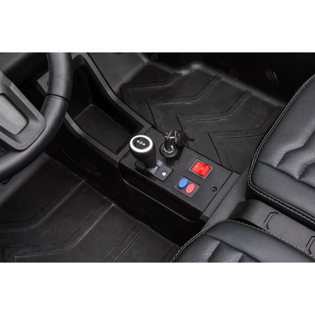 Elektrinis pasivažinėjimo bagis A033 4x4 24V baltos spalvos 19