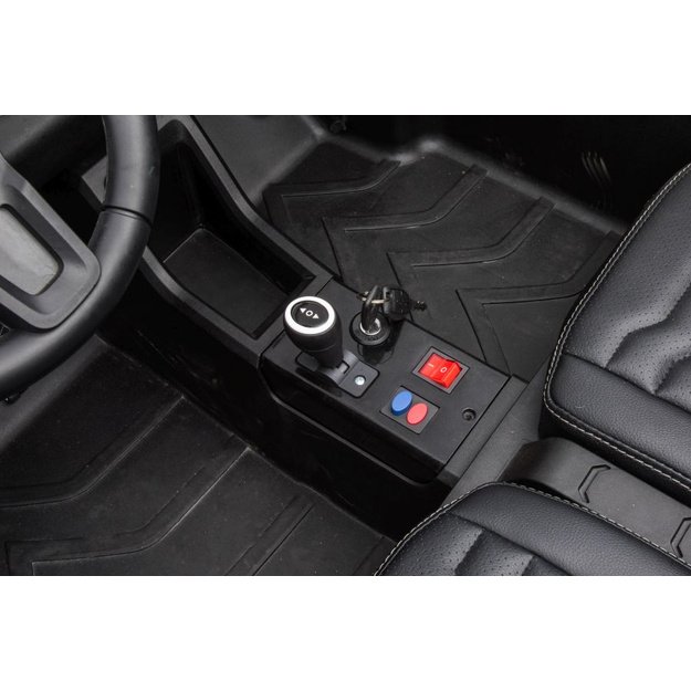 Elektrinis pasivažinėjimo bagis A033 4x4 24V baltos spalvos 3