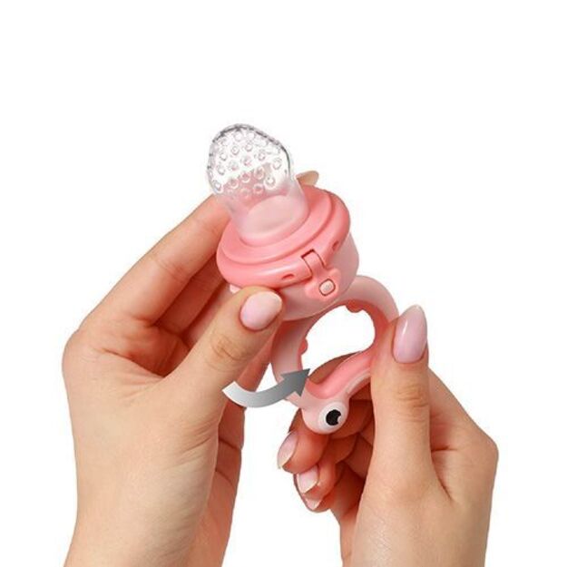 Maitinimo čiulptukas varlės formos Pink 2