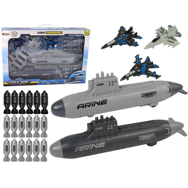 Karinių jūrų pajėgų povandeninių laivų rinkinys Jets Bombshells