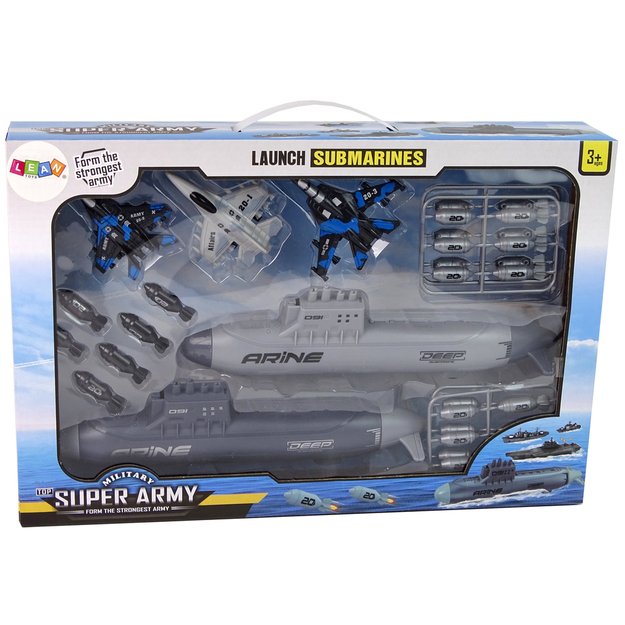 Karinių jūrų pajėgų povandeninių laivų rinkinys Jets Bombshells 6