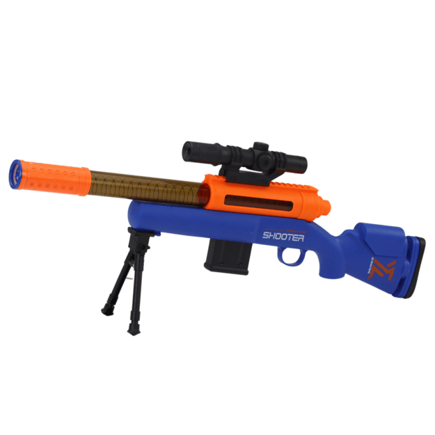 Large Rifle for Soft BBs, Telescope Stand, Blue 1