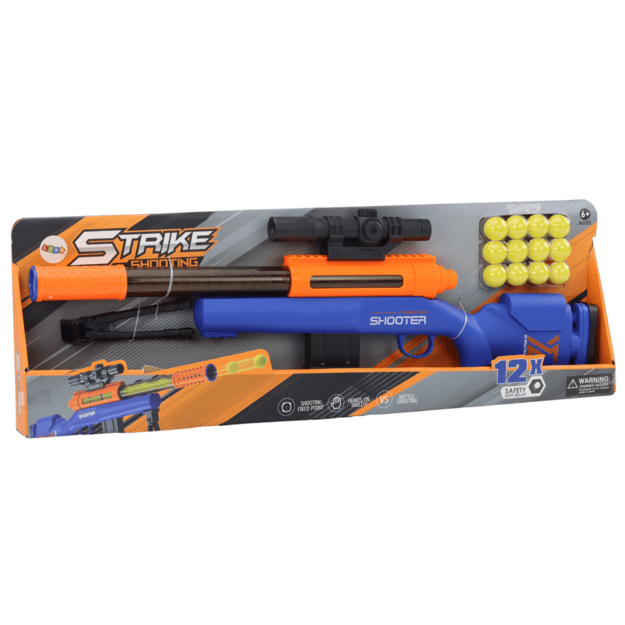 Large Rifle for Soft BBs, Telescope Stand, Blue 3