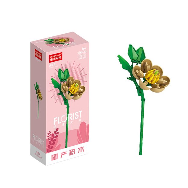 Construction Blocks Single Decorative Flower 56-245 pcs. 6