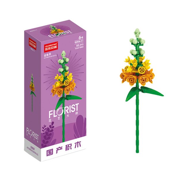 Construction Blocks Single Decorative Flower 56-245 pcs. 8