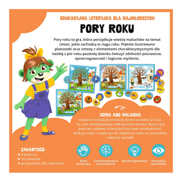 Educational Game Seasons ABC for Toddlers Treflik Family Trefl 02906 3