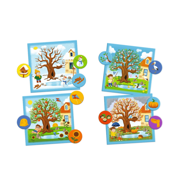 Educational Game Seasons ABC for Toddlers Treflik Family Trefl 02906 1