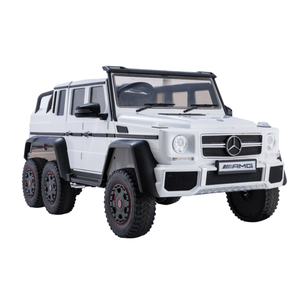 Akumuliatoriaus baterija Mercedes G63 6x4 24V balta