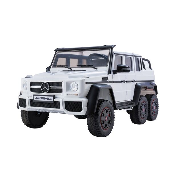 Akumuliatoriaus baterija Mercedes G63 6x4 24V balta 1