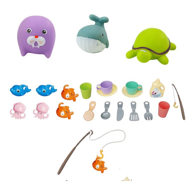 Fishing Boat with Water Circulation Interactive Fishing Accessories 4