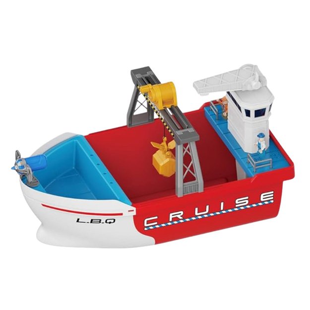 Fishing Boat with Water Circulation Interactive Fishing Accessories 3