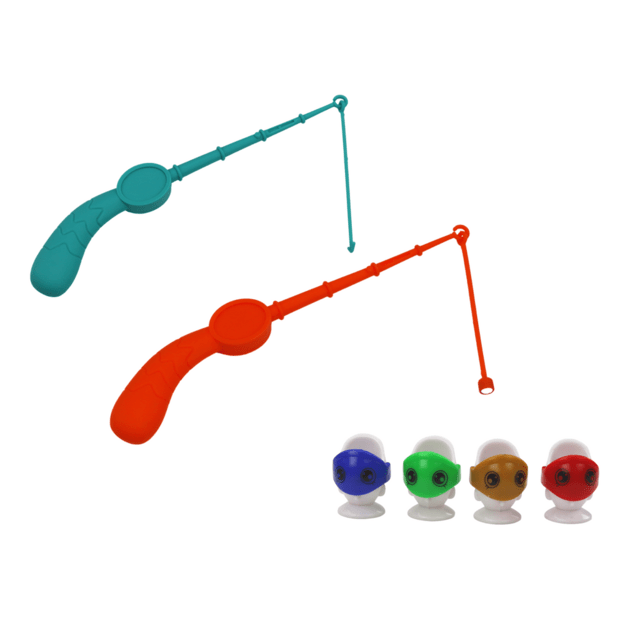 Žvejybos arkadinis žaidimas Oranžinis dinozaurų stalas 1