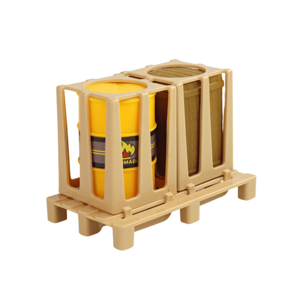 Geltonas šakinis krautuvas 1:16 Judančios šakės Garsai Šviesos 9