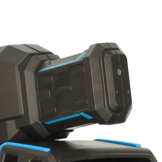 RC amfibija vandeniui atsparus automobilis, valdomas rankų gestais + 2 nuotolinio valdymo pulteliai mėlynos spalvos 8