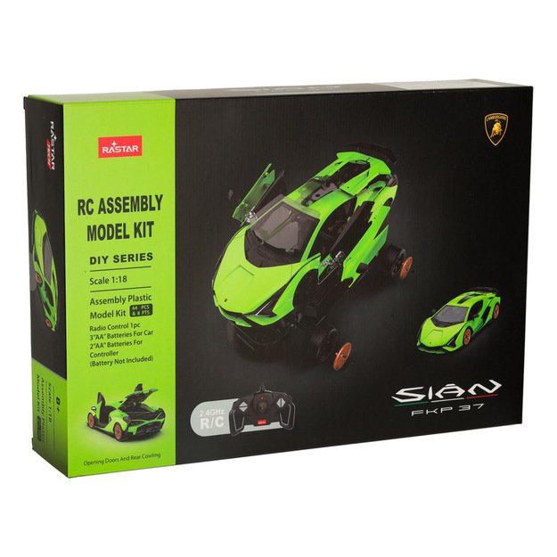 Rastar 97400 Lamborghini Sian nuotolinio valdymo automobilis 1:18 surinkimo rinkinys 7