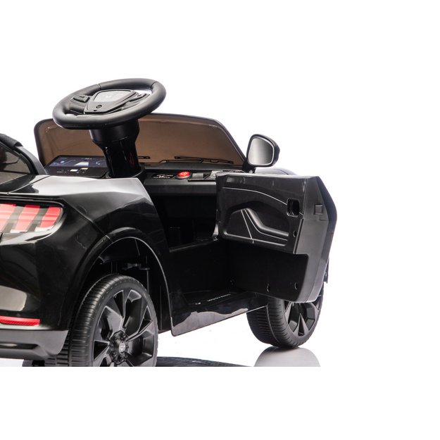 Ford Mustang Mach-E Black 24V Battery-Powered Car 7