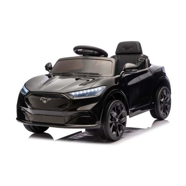 Ford Mustang Mach-E Black 24V Battery-Powered Car 4