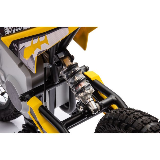 Akumuliatorinis motokroso dviratis A9901 Geltonas 4