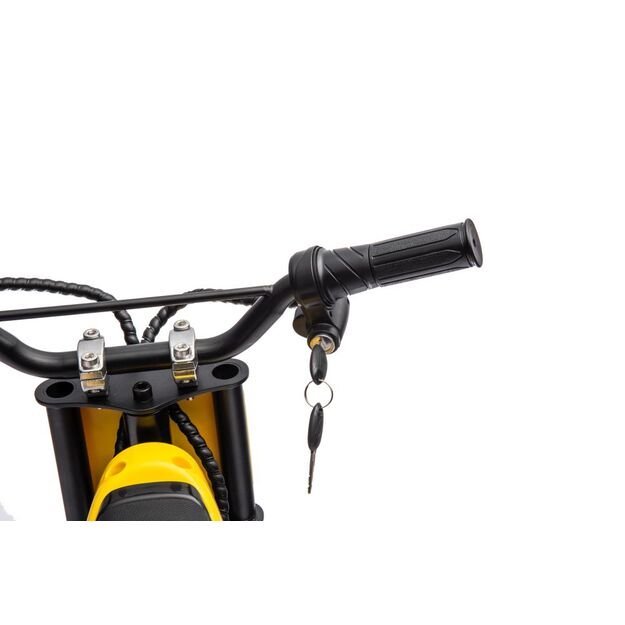 Akumuliatorinis motokroso dviratis A9901 Geltonas 23