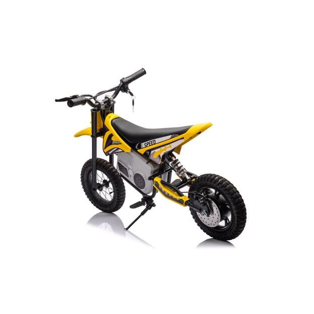 Akumuliatorinis motokroso dviratis A9901 Geltonas 16