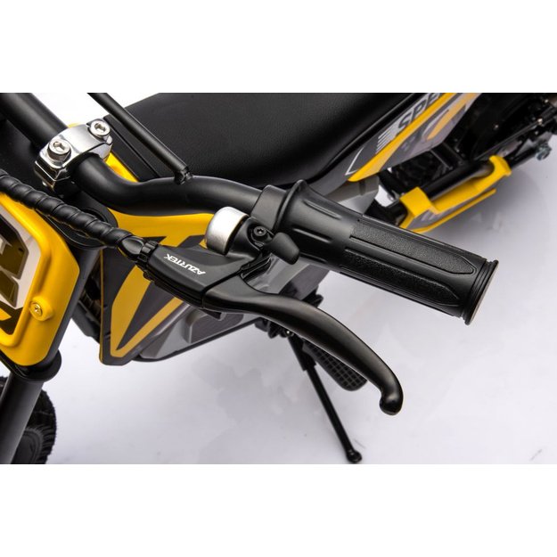 Akumuliatorinis motokroso dviratis A9901 Geltonas 13