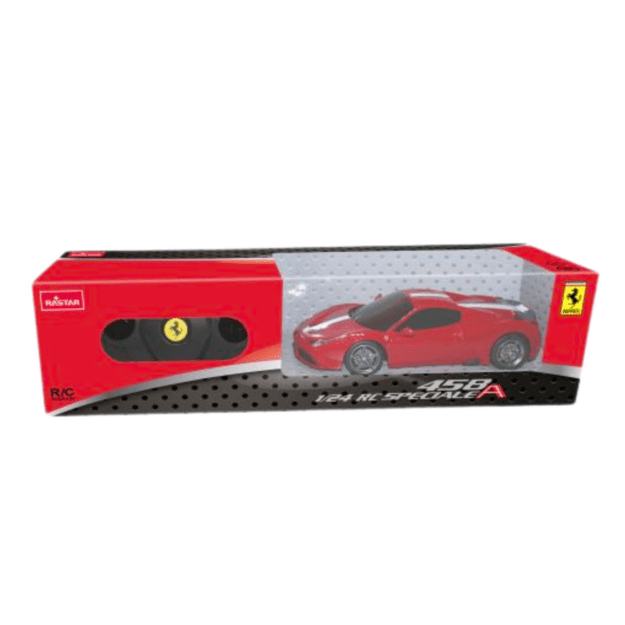 RC Sports Car 1:24 Remote Controlled Ferrari 458 Speciale Red