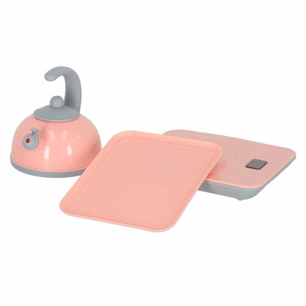 Vaiki&scaron;ka indų plovimo kriauklė su priedais vandens virdulys indukcinė kaitlentė XXL mėlyna 4