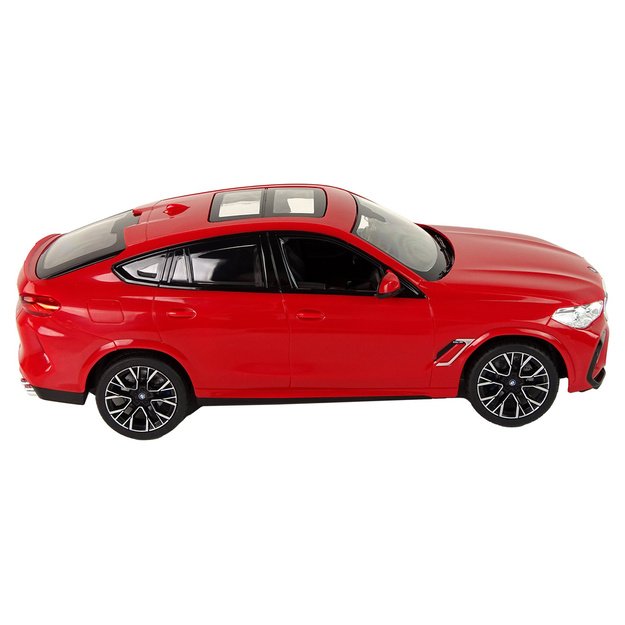 Car R/C Bmw X6 M 1:14 Rastar Red 3