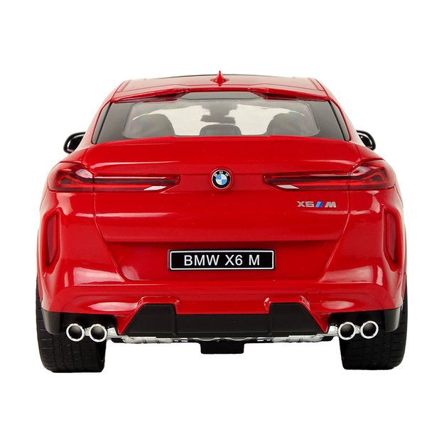 Car R/C Bmw X6 M 1:14 Rastar Red 5
