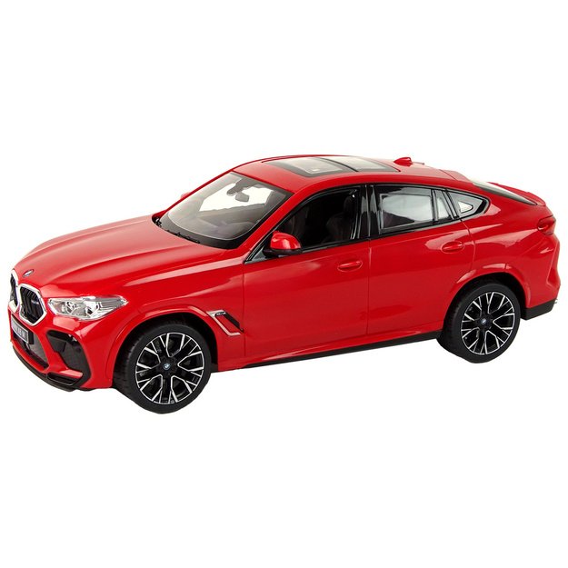 Car R/C Bmw X6 M 1:14 Rastar Red 1