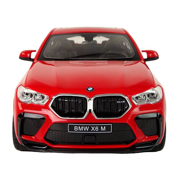 Car R/C Bmw X6 M 1:14 Rastar Red 4