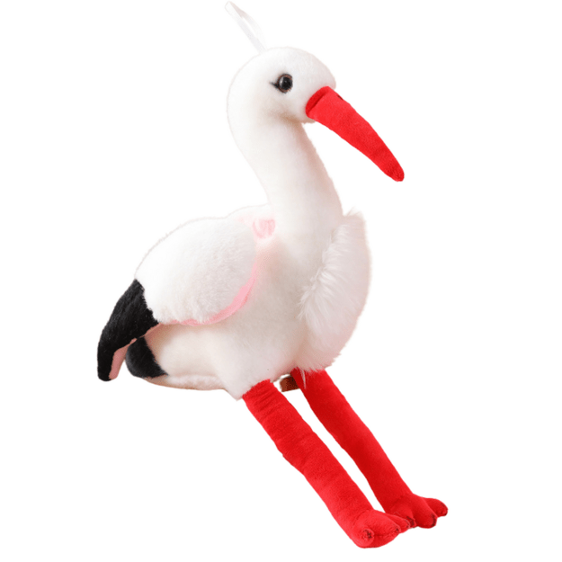 Plush Stork Bird Plush Toy Mascot Cuddly Toy 37cm