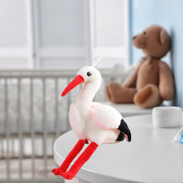 Plush Stork Bird Plush Toy Mascot Cuddly Toy 37cm