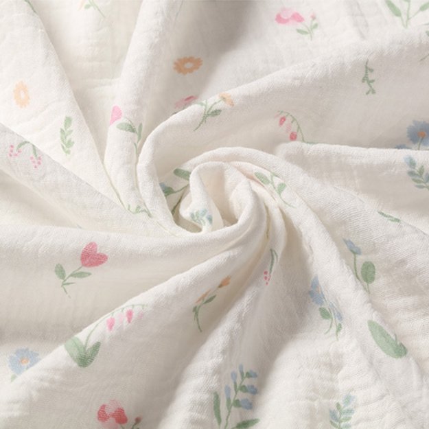 828/01 SUPER SOFT CRUSHED MUSLIN DIAPERS PINK 5